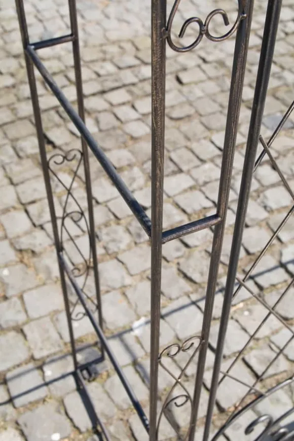 Eksklusiv Iron Rose Arch - Climbing Aid - Holdable & Elegant Design - Garden Accessory