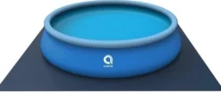 Ekstra Stor Oppustelig Pool med Filterpumpe, Overdækning og Tilbehør – 305 cm Diameter, 3618 L Kapacitet