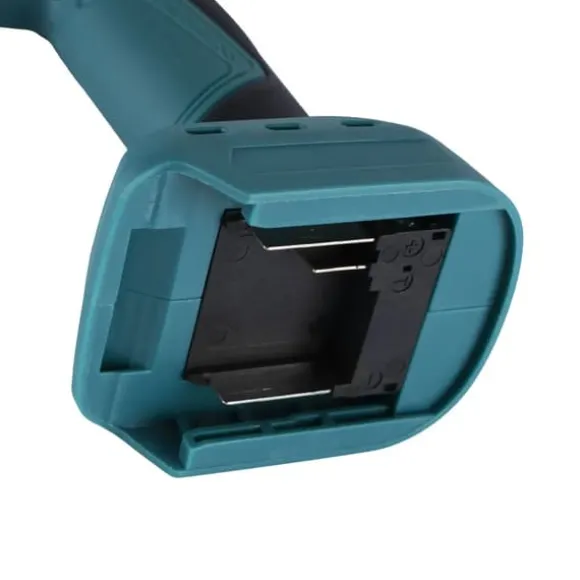 Elektrisk beskærersaks, børsteløs 1200W/30 mm, trådløs, kompatibel med Makita 18V-batterier, 2x batteri, gul/sort