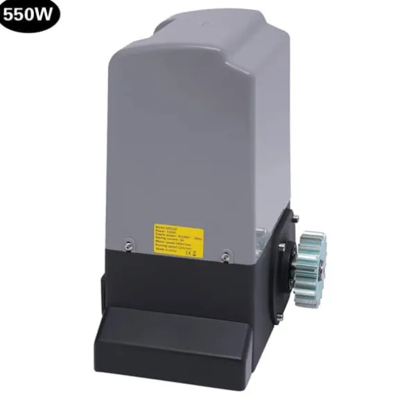 Elektrisk skydeportåbner - automatisk portmotorsæt - 370–750 W - 6 m skinne - 800–1600 kg - 220 V - lysegul
