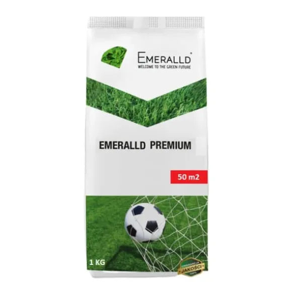 Emerald Premium selvkomprimerende sportsgræs, fremstillet af Barenbrug, 1 kg