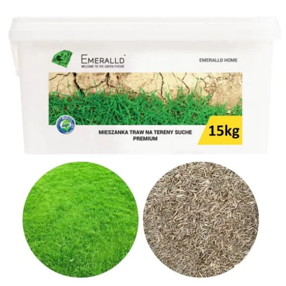 EMERALLD HOME Græstørre områder Premium 15 kg