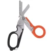 Emergency Response Stainless Steel Multifunktionel Foldbar Saksetang - Sort Orange