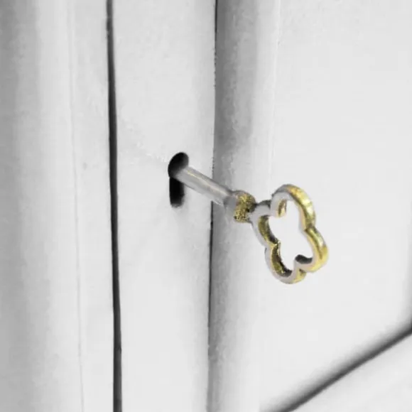 Engelsk postkasse med stativ - hvid | MonsterShop