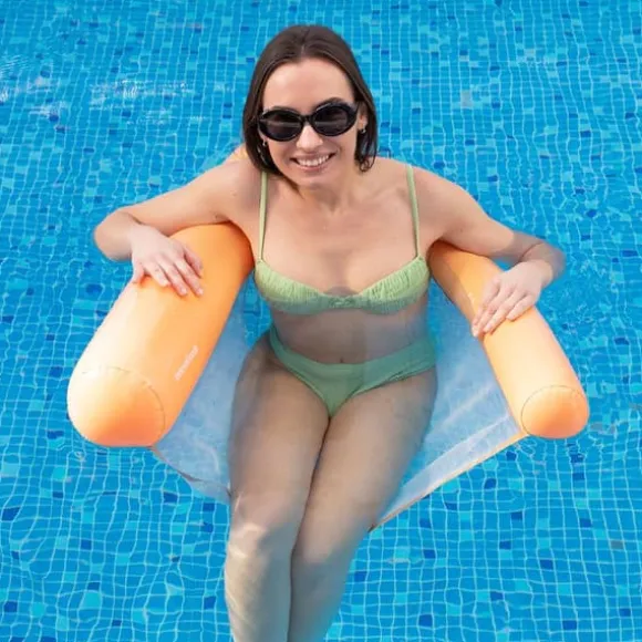 Enkelt flydende vand-hængekøje til swimmingpool Pulok InnovaGoods