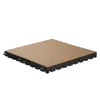 EPDM gummiflise - Beige - 50x50 cm – 55mm - Inkl. stifter
