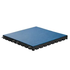 EPDM gummiflise - Blå - 50x50 cm – 55mm - Inkl. stifter