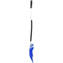 Ergonomisk sneskovl i aluminium - 145 cm | Farve: Blå