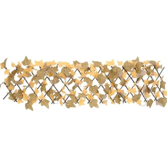 Espalier med kunstige ahornblade - 5 stk. | Størrelse: 180x30 cm | Farve: Orange