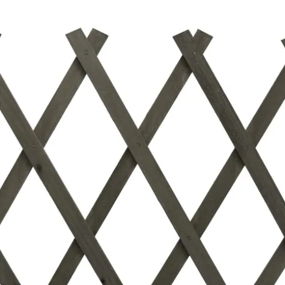 Espalier til haven 120x60 cm massivt fyrretræ grå - Espalier - Espalierer - Home & Living