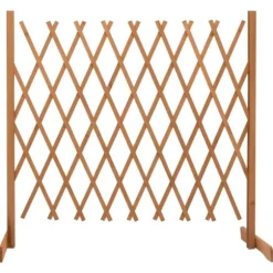 Espalier til haven 180x100 cm massivt fyrretræ orange - Espalier - Espalierer - Home & Living