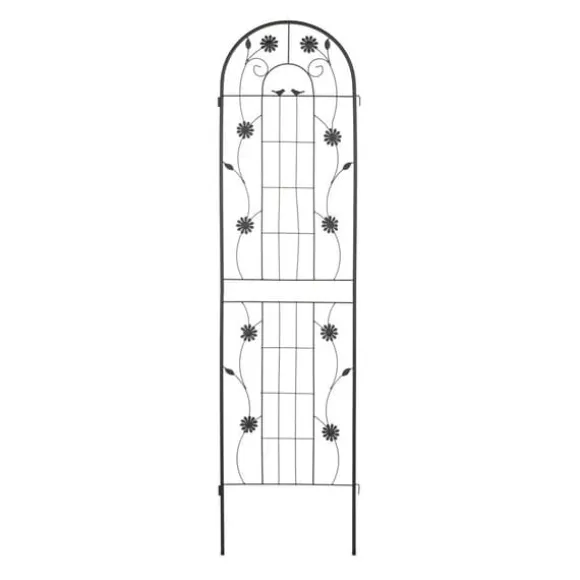Espalier, 200x50x1,5 cm, Sort