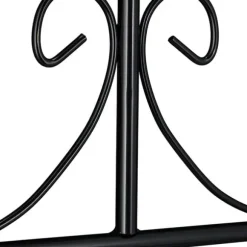Espalier-sæt, 150x50x1,5 cm, Sort