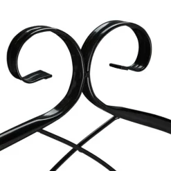 Espalier-sæt, 150x50x1,5 cm, Sort
