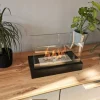 Ethanol pejs Pejs Bio-pejs Fritstående biopejs HOME Bioethanolbrænder 36 x 22 x 18 cm sort TÜV certifikat økologisk pejs Bio kedel