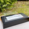 Ethanol pejs Pejs Bio-pejs Fritstående biopejs HOME Bioethanolbrænder 36 x 22 x 18 cm sort TÜV certifikat økologisk pejs Bio kedel