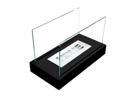 Ethanol pejs Pejs Bio-pejs Fritstående biopejs HOME Bioethanolbrænder 36 x 22 x 18 cm sort TÜV certifikat økologisk pejs Bio kedel