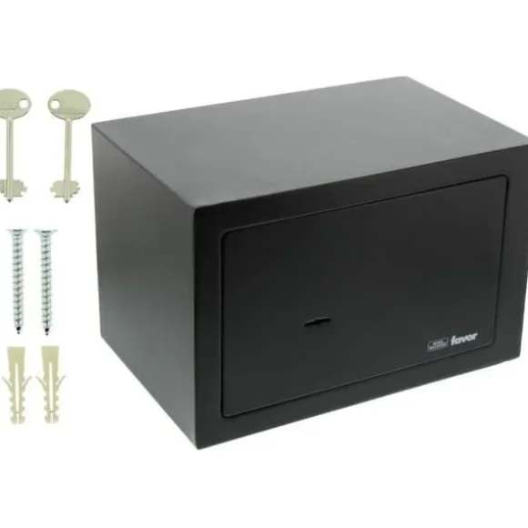 Favor S3 K pengeskab - BURG WACHTER - Dobbelt-bit nøglelås - 12,4 L - Metal
