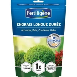 FERTILIGeNE - Langtidsvirkende Osmocote max gødning til buske, buksbom, nåletræer, hække 700 g