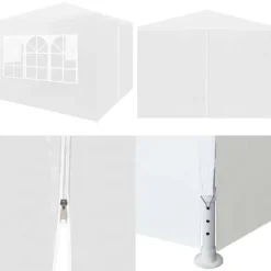 Festtelt 3 x 3 m hvid - Festtelt - Festtelte - Home & Living