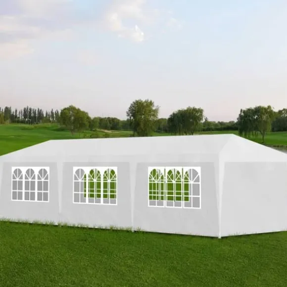 Festtelte & havepavilloner - Living festtelt 3 x 9 m hvid