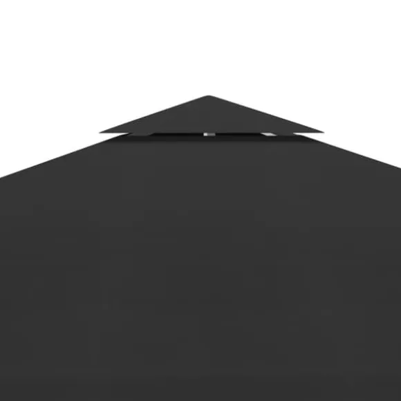 Festtelte & havepavilloner – tage - Living pavillontopdække i 2 lag 3x3 m 310 g/m² sort