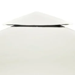 Festtelte & havepavilloner – tage - Living baldakin til pavillon 3x3 m 310 g/m² cremehvid