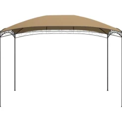 Festtelte & havepavilloner - Living pavillon 3x4x2,65 m 180 g/m² gråbrun