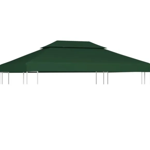 Festtelte & havepavilloner – tage - Living baldakin til havepavillon 3x4 m 310 g/m² grøn