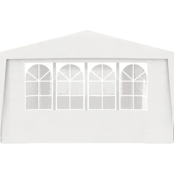 Festtelte & havepavilloner - Living festtelt med sidevægge 4x9 m 90 g/m² hvid