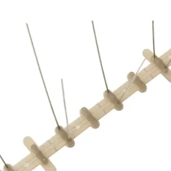 Fågelpiggar - 2-raders set i plast 20 st | Längd: 10 m | Väderbeständiga och effektiva