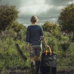 Fiskars Ergo Pop Up Trädgårdssäck 175L