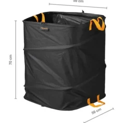 Fiskars Havetaske Pop Up Ergo 219l Sort