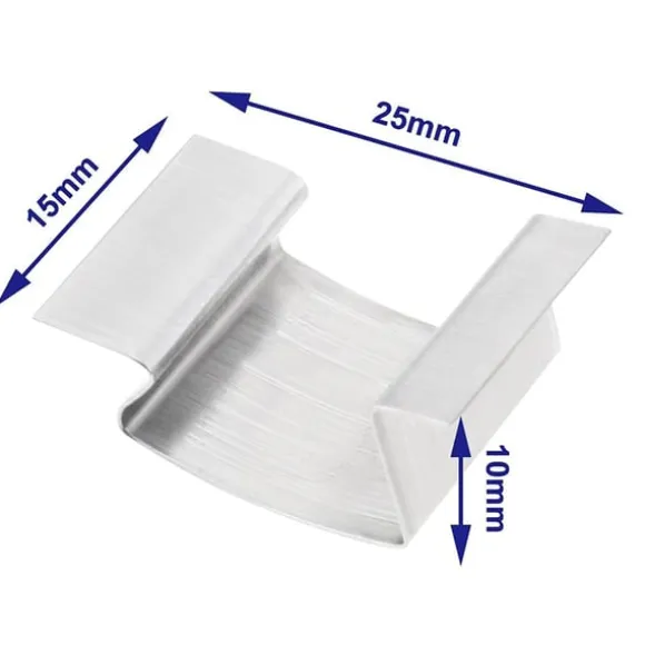 Fjederklemmer til drivhusglas, G-klemmer 50-Piece