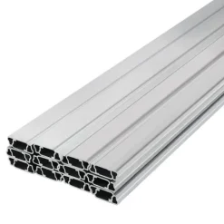 Fjedertråd og låsekanal, 2m fjederlås & U-kanal til drivhus. 30 pakker PE-belagte fjedertråde og aluminiumsprofiler med plastfilm eller skyggefor.