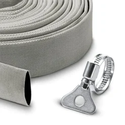 Flad tekstilslangesæt - KARCHER - 10 mx Ø 1''1/4 (32 mm) - Praktisk - Høj flowhastighed