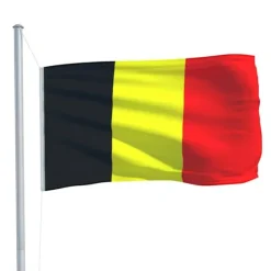 Flag & vimpler - Living det belgiske flag 90x150 cm