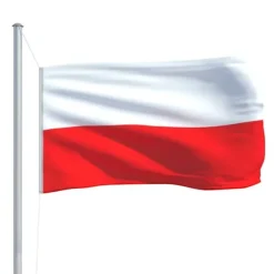 Flag & vimpler - Living polsk flag 90x150 cm