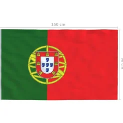 Flag & vimpler - Living Portugals flag 90x150 cm
