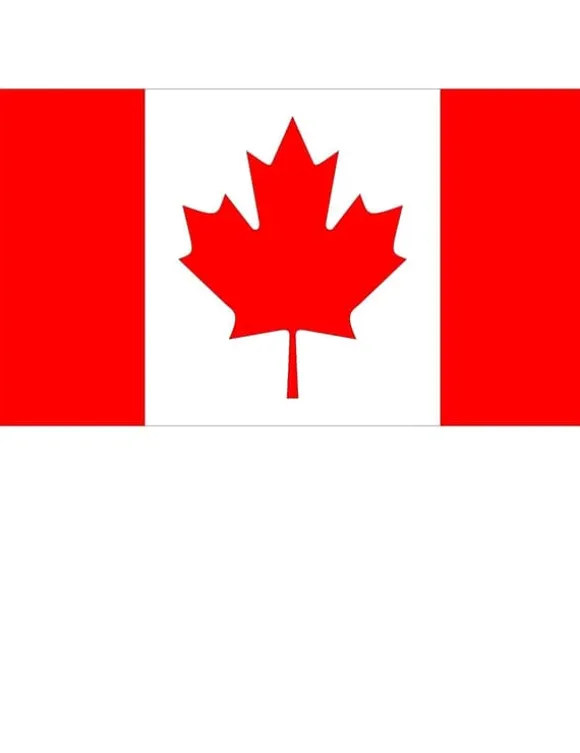 Flag Canada 150 x 90. Size-Standard