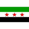 Flag fra Syrien