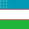 Flag fra Usbekistan