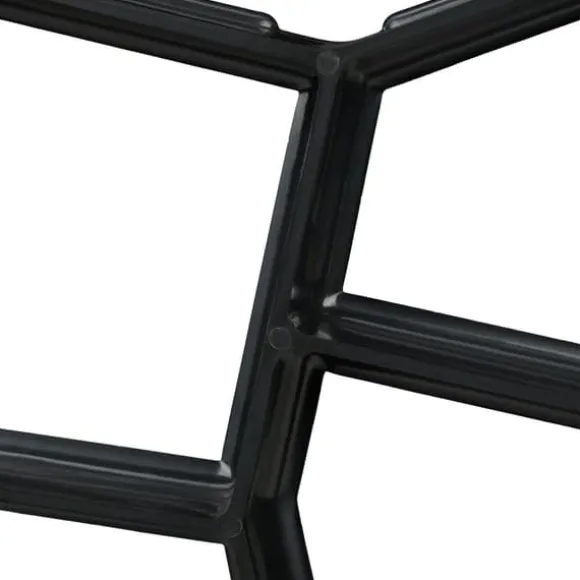 Fliseform, 3,5x35x35 cm, Sort