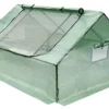 Flora havedrivhus - folietelt, kold ramme med insektnet, store ventilationsvinduer