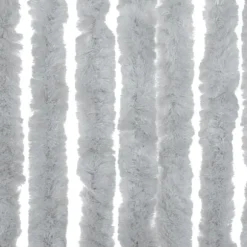Flueforhæng i chenille - Dørgardin til insektbeskyttelse | Størrelse: 100x220 cm | Farve: Grå