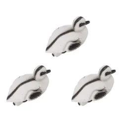 Flydende gule Ællingedamme Ornament Sæt til Have og Pool - 3 Realistiske plastænder - Perfekt til Vanddekoration - C Style - 12x6,5 cm