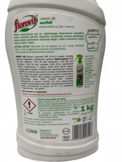 FLYDENDE MULTIKONPONENTGØDNING TIL SURFINIA 1 kg 1 L INCO FLOROVIT