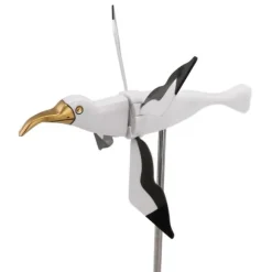 Flying Seagul Vindmølle Havesnurre Græsplænepynt Vindmølle Whirligig Asuka Serie Vindmølle til Udendørs Havedekorationer