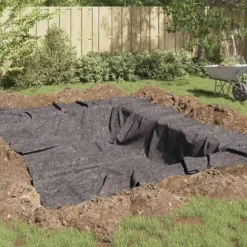 Foldbar damfleece til haven - Beskytter og renser | Farve: Grå | Størrelse: 1 x 10 m