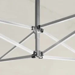 Foldbart festtelt med vægge - 4,5 x 3 m | Farve: Creme